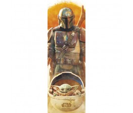 Αφίσα Πόρτας The Mandalorian - Star Wars