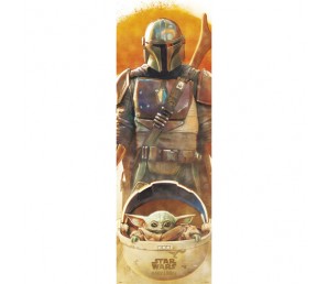 Αφίσα Πόρτας The Mandalorian - Star Wars