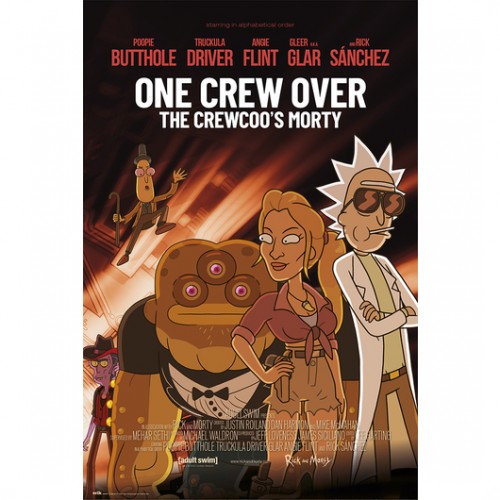 Αφίσα One Crew - Rick and Morty
