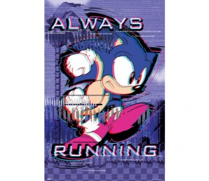 Αφίσα Always Running - Sonic