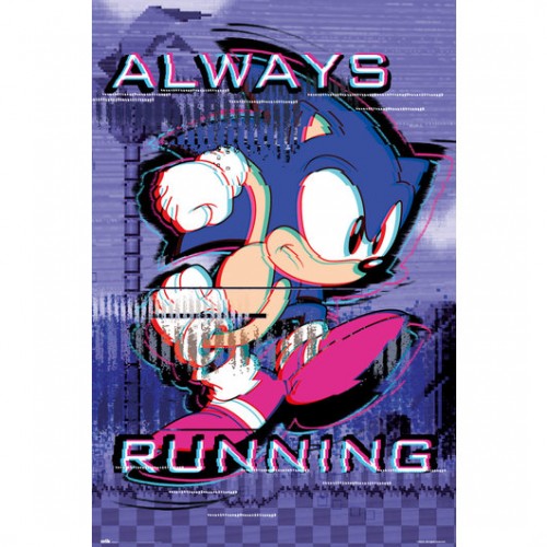 Αφίσα Always Running - Sonic