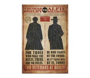 Αφίσα Thomas VS Alfie - Peaky Blinders