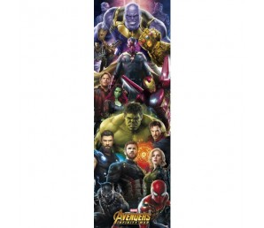 Αφίσα Πόρτας Avengers Infinity War - Marvel