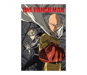 Αφίσα Saitama & Genos - One Punch Man