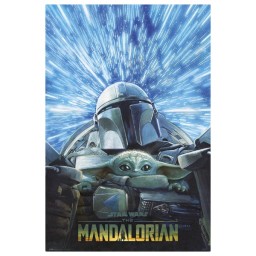 Αφίσα Mandalorian Hyperspace - Star Wars