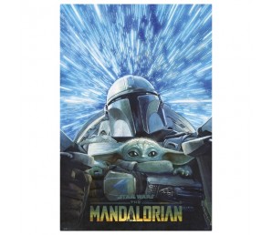 Αφίσα Mandalorian Hyperspace - Star Wars