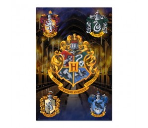 Αφίσα Hogwarts Shields - Harry Potter