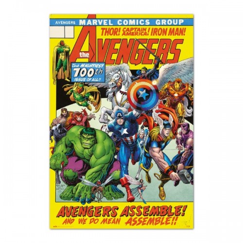 Αφίσα Avengers 100th issue - Marvel