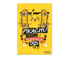 Αφίσα Pikachu Charged Up - Pokemon