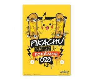 Αφίσα Pikachu Charged Up - Pokemon