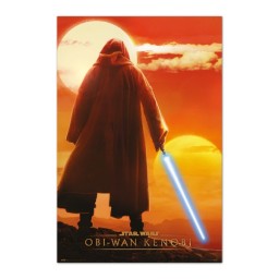 Αφίσα Obi-Wan Kenobi Twin Suns - Star Wars