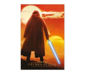 Αφίσα Obi-Wan Kenobi Twin Suns - Star Wars