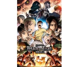 Αφίσα Attack On Titan Season 2 - Key Art