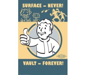 Αφίσα Fallout 4 - Vault Forever