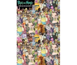 Αφίσα Rick and Morty - Where's Rick