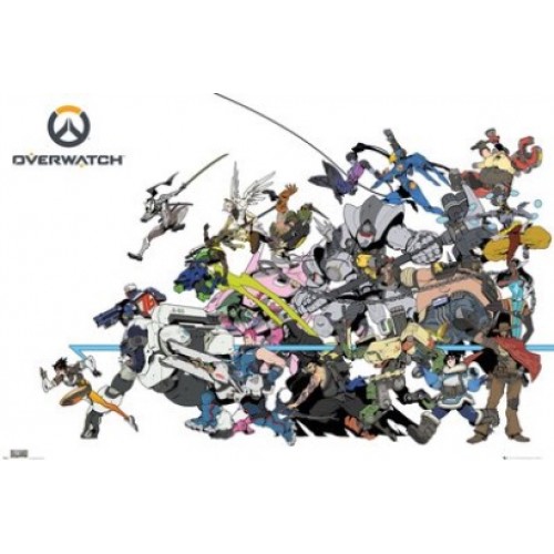 Αφίσα Overwatch - Battle