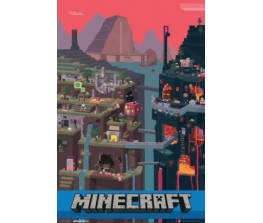 Αφίσα Minecraft - World