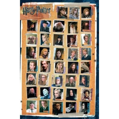 Αφίσα Harry Potter - Characters