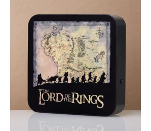 Φωτιστικό 3D Χάρτης Middle Earth - The Lord of the Rings