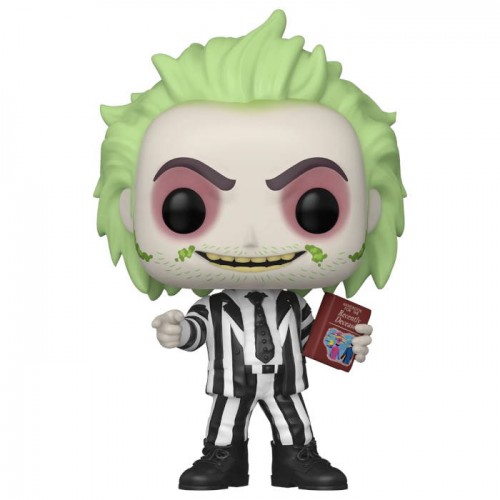 Beetlejuice with HandBook of Recently Deceased (Glows in the Dark) (Exclusive Limited Edition) #1010
